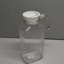 Arcoroc Quadro Fridge jar with white plastic lid 1,7l - 1 Jar