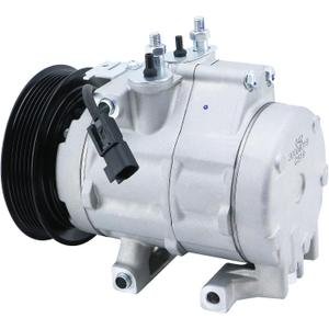 AC Compressor Compatible with 2007-2014 Ford Expedition F-150, 2008-2010 Ford F-250 350 450 Super Duty, Lincoln Navigator Mark LT Air Conditioner Compressor, 9C3Z19703A 7C3Z19703AA (1 new version)