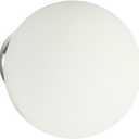 9.84 inches Modern Wall Sconces White Glass Lampshade Ceiling Lamps Indoor Decorative Wall Light Circular Wall Lamp Creative Ceiling Lights for Living Room Stairs Bedroom Aisle Bathroom Bedsid