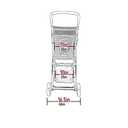 Pet Gear No-Zip Happy Trails Lite Pet Stroller, Sea Salt