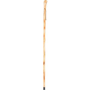 FOREST PILOT Root Head Wooden Walking Stick with Old Man Face Carving(Nature Color, 55 Inches, 1 Piece (Brown)