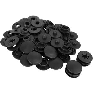 16 Sets Universal Car Floor Mat Clips Fixing Retainers Anti-Slip Buckle Fastener Holder Black Automotive Parts