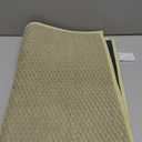 Bathroom Rugs Non Slip Washable, Super Absorbent Thin Bath Mat Small Quick Dry Low Pile Bathroom Rug, Yellow 16"x24"