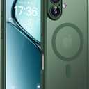 TOCOL for Phone 17 Case, Compatible with Magsafe Charger, Full Camera Protection, Drop Protection, Translucent Matte Phone Case for Phone 17 6.3 inch (Alpine Green)