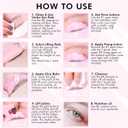 Lash Lift Kit, Beginner/Professional Lash Lamination Kit, Safe & Effective Eyelash Lift, Lasts 6-8 Weeks, 15 Applications, DIY Perm - Includes Instructions - LK2