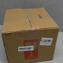 Ceramic Plant Pots, 6.7 + 5.3 + 3.9 Inch Octagon Pots for Plants, Flower Planters for Indoor with Drainage and Saucer Set of 3, Bright Orange