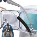 Sealegend Dryer Vent Cleaner Kit Dryer Lint Vacuum Attachment Lint Remover,Dryer Vent Vacuum Hose With Brush (Grey) (Gray)