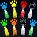 CHUNNIN 36 PCS Dog Birthday Party Favors Paw LED Light Up Finger Lights Glow in the Dark Party Bulk for Christmas Goodie Treat Bags Stuffers Puppy Theme Birthday Supplies
