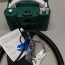 Balloon Pump 4-in-1 Electric Balloon Inflator with Triple Inflating Ports for All Balloons Air Filler Machine for Sports Balls Inflator Deflator for Inflatables (Green)