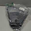 Soft Dog Cone Collar for Dogs After Surgery, Transparent Breathable Pet Recovery Collar for Large Medium Dogs, Adjustable Dog Cone Collar, Elizabethan Collar (M, Black) (M (Neck: 13.4-15.2"))