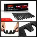 Universal Front Bumper Scrape Guard Skid Plate Protection for Lowered Cars/SUV, Car Bumper Guard Anti-Scratch Kit Scrape Protector Plate Skid Plate 8 Pack