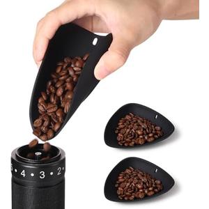 Bincoo Flexible Silicone Coffee Bean Dosing Cup, 1 Pack Weigh Boat Container, No Mess Pouring, Compatible as a Weighing Tray, Coffee Bar Espresso Accessories