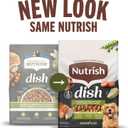 Nutrish Dish Chicken & Brown Rice Recipe with Veggie & Fruit Blend Dry Dog Food, 11.5 lb. Bag, (Rachael Ray), BBD 06/19/2026