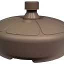 Adams Manufacturing 8129-60-3750 Umbrella Base, 15 Inch, Earth Brown