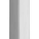 Brushed Nickel Short Shower Arm with Flange, 4 inch Ceiling Mounted Shower Head Extension Pipe Arm for Fixed Shower Head and High Pressure Rain