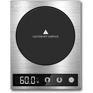 COSORI Coffee Mug Warmer for Desk, Digital Cup Heater, Coffee & Christmas Gifts, 1F Precise Temperature Control, Touch Tech & LCD Digital Display (77-194), 304 Stainless Steel