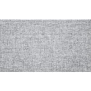 Kitchen Rugs Home Doormats 17X29X0.12 Inch Pet Mats Non Slip Waterproof Easy Cleaning Stain Resistant Rolled Packed (Light Grey)