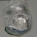 2 Pieces Crate Dog Bowl, Removable Stainless Steel Pet Kennel Hanging Food Water Feeder Bowl Cage Coop Cup for Puppy Medium Dog Cat Rabbit Ferret Bird (Blue,Green)