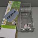 Kensizer Humane Rat Trap, Chipmunk Rodent Trap that Work for Indoor and Outdoor Small Animal - Mouse Voles Hamsters Live Cage Catch and Release 1-Pack Small 10.5" L x 5.5" W x 4.5" H