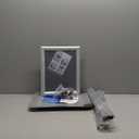 Sign Stand for Display, 11lbs Integrated Rod Heavy Duty Pedestal Floor Signage Stand Holder, for Outdoor or Indoor Advertising (11 x 17, Silver)