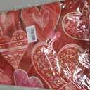 Artofy Welcome Valentines Day Small Decorative Garden Flag, Red Love Heart Yard Lawn Outside Decor, Anniversary Wedding Burlap Outdoor Home Decoration Double Sided 12 x 18