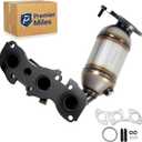 Front Left Catalytic Converter Compatible with Toyota Camry 2002-2006, Solara 2004-2008 & Lexus ES300 2002-2003, ES330 2004-2006, 3.0L 3.3L(EPA Compliant)