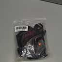 Rosme Women's Balconette Bra with Push Up Effect Plus Size Sexy Lace Demi Half Cup Bra Underwired Low Cut Mesh Bras Grand 40C