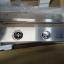 ONLYFIRE GRILLS Tabletop Gas Griddle 2 Burners, Propane Gas Stove, GS318