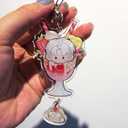 Love and Deepspace Sylus Game Cute Acrylic Keychain Handmade Cosplay Peripheral Props Gift Game Accessories (Buffy Cup-Sylus)