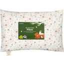 KeaBabies Toddler Pillow with Pillowcase - 13x18 My Little Cuddly Kids Travel Pillows for Sleeping, Nap, Viscose from Bamboo Nursery Pillowcase, Soft & Breathable, Toddler 2-5 Years Old (Flora Vale)