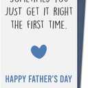 Ithmahco Father's Day Card Funny, Father day Gifts For Dad, Happy Father Days Card, Fatherday Gifts For Dad From Daughter, Son, Funny Fatherday Cards From Wife, Set Of 5