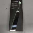 Aquasonic Black Series Ultra Whitening Toothbrush ADA Accepted Electric Toothbrush- 8 Brush Heads & Travel Case 40,000 VPM Electric Motor & Wireless Charging - 4 Modes w Smart Timer