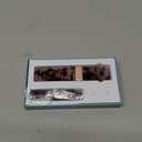 Lerobo Lightweight Resin Band Compatible with Samsung Watch 7 6 5 4 40mm 44mm Galaxy Watch 4 6 Classic 42mm 46mm 43mm 47mm Galaxy 5 Pro 45mm Active 2 40mm 42mm, 20mm Smartwatch Band for Women Men (Tortoiseshell Pink)