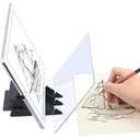 Optical Drawing Board Portable Image Drawing Board Tracing Drawing Projector Painting Board Sketching Tool with PMMA Lens for Beginners, Artists, etc  Small