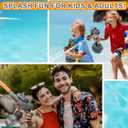 EWRITN Electric Water Gun for Adults  Automatic, High-Powered, Battery-Operated Water Pistol with 32 Ft Range, 550ML Large Capacity Squirt Gun for Summer Outdoor Fun, Grey