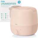 Frida Baby 3-in-1 Cool Mist Humidifier for Large Rooms, Top Fill Humidifier for Bedroom, Allergy Relief, 60 Hour Runtime + Nightlight, Auto Shut-Off, Quiet, Carry Handle, Essential Oil Diffuser