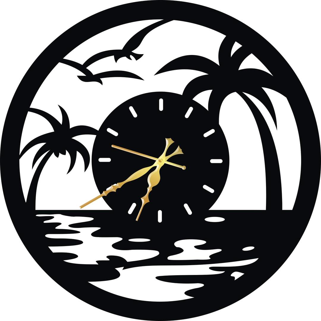 Wallkriti Wall Clock WKWC10 Scenery (14.5X14.5)