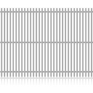 7522 Stainless Steel Cooking Grid Grates Replacement for Weber 7523 Genesis Silver A, Spirit 500, Spirit E-200, Spirit E/S 200 & 210, Spirit E-210, Weber 7522 7523 7521, 15"