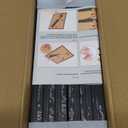 HORLIMER 8.5 x 11 Picture Frame Set of 12, Black Photo Frames 8.5 by 11 for Certificate Diploma Document, Wall Hanging or Tabletop Display