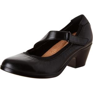 Clarks Black's Emily 2 Mabel Pump, Black Leather, 11 Medium US
