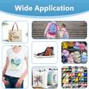 DTF Transfer Film - A4 Direct-to-Film Matte Clear Pretreat Sheets for T-Shirts Printing, PET Heat Transfer Paper for Epson Inkjet Printer DTG Printer, DIY Dark or Light Colors Fabric (A4 100 Sheets)