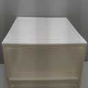 IRIS USA 30 Qt. Plastic Drawer Storage Organizer Stacking Drawers, 2-Pack, Stackable Unit with Sliding Drawer for Clothes Bedroom Kitchen Under Sink Pantry Craft Room Bathroom Dorm Office, White