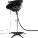Artist hand Shampoo Bowl Portable Salon Sink with Adjustable Height and Drain; Sprinkler with Switch Hair Washing Basin Salon Chair Barber Deep Bowl