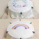Newborn Photography Props Newborn Posing Table with Beanbag(Unfilled),6 Clips Baby Photoshoot Stand Infant Backdrop Support Stand for Travelling Newborn Photographers/Starter Photo Studio Accessories