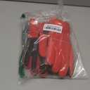 Andy & Evan Kids' Waterproof Snow Gloves Winter Gloves Side Zippers Touchscreen Ski Snowboard Sledding w/ Warm Fleece Palms, Red, Size 2T-4T