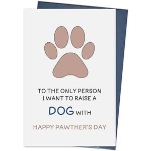 Dog Dad Fathers Day Card, Father's Day Gifts From Dog, Fathers Day Card Funny, Dog Dad Fathers Day Card, Fathers Day Card From Dog, Father's Day Card From Dog, Father's Day Gifts From Son, Daughter, Set Of 6