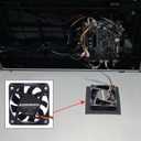 FYSETC K1-MAX Fans - Original Mainboard Fan Cooler - 6015 Fan Replacement: High-Speed Hydraulic Bearing Cooling Heat Dissipation Raditor for Crealty K1 Controller 3D Printer Accessories