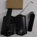 Veise VE029 WiFi Smart Lever Lock, Fingerprint Keyless Entry Door Lock with Handle, Built-in WiFi, Remote App Control, Electronic Digital Knob for Front Door and Bedroom, IP65 Waterproof, Matte Black