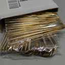 MirthMood 60 PCS Gold Plastic Silverware,Gold Disposable Utensils, disposable silverware heavy duty, 20 Forks, 20 Spoons, 20 Knives, Perfect for Party, Wedding and Daily Use