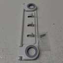 Spectrum Diversified Mop and Broom Holder and Organizer, White